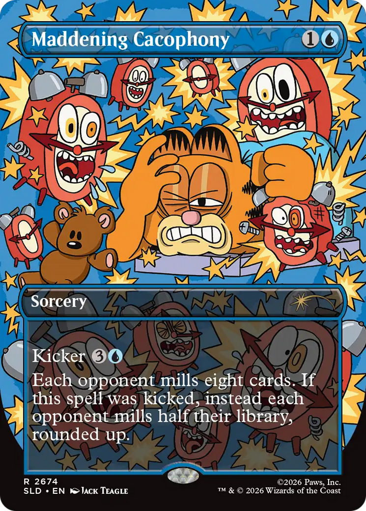 Maddening Cacophony (2674) [Secret Lair Drop Series] [Foil]