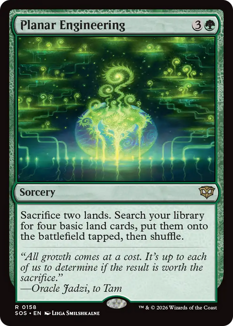 Planar Engineering [Secrets of Strixhaven] [Foil]