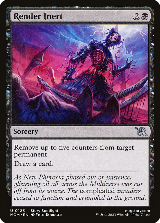 Render Inert [March of the Machine] [Foil]