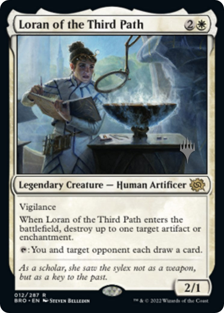 Loran of the Third Path (Promo Pack) [The Brothers' War Promos] [Foil]
