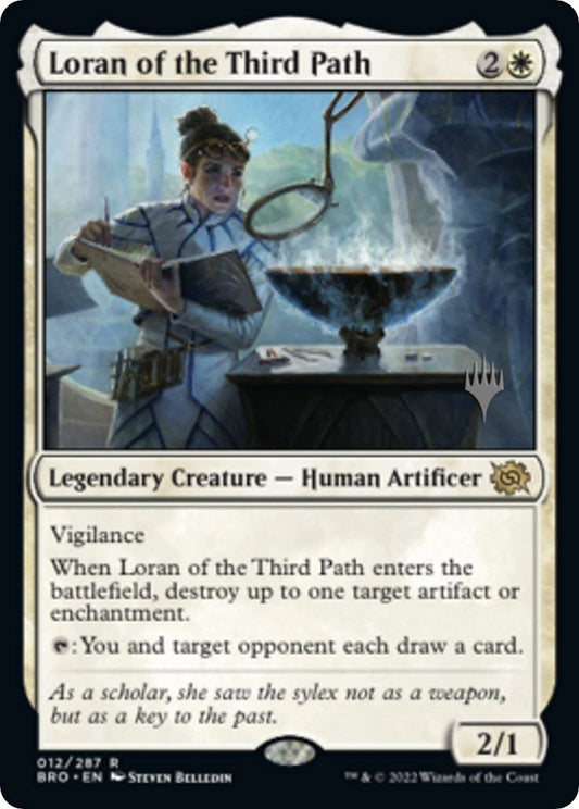 Loran of the Third Path (Promo Pack) [The Brothers' War Promos] [Foil]