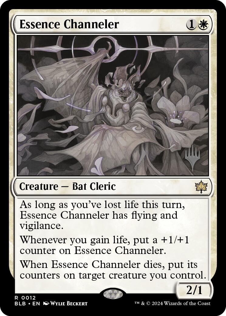 Essence Channeler (Promo Pack) [Bloomburrow Promos] [Foil]