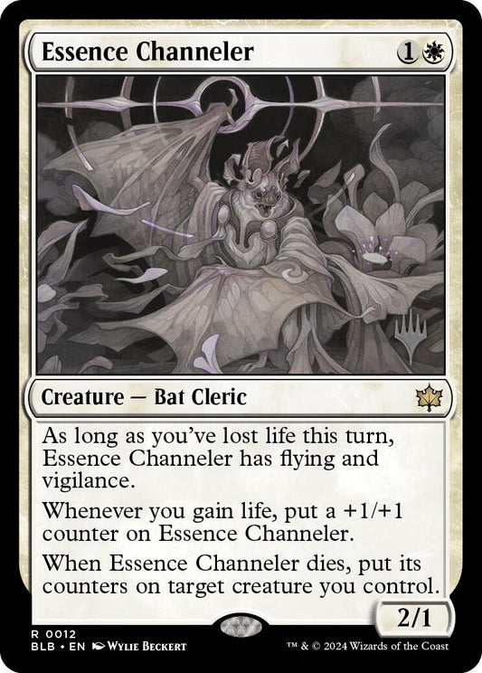 Essence Channeler (Promo Pack) [Bloomburrow Promos] [Foil]