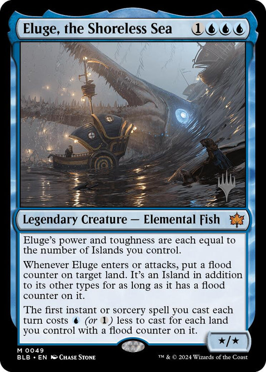 Eluge, the Shoreless Sea (Promo Pack) [Bloomburrow Promos] [Foil]