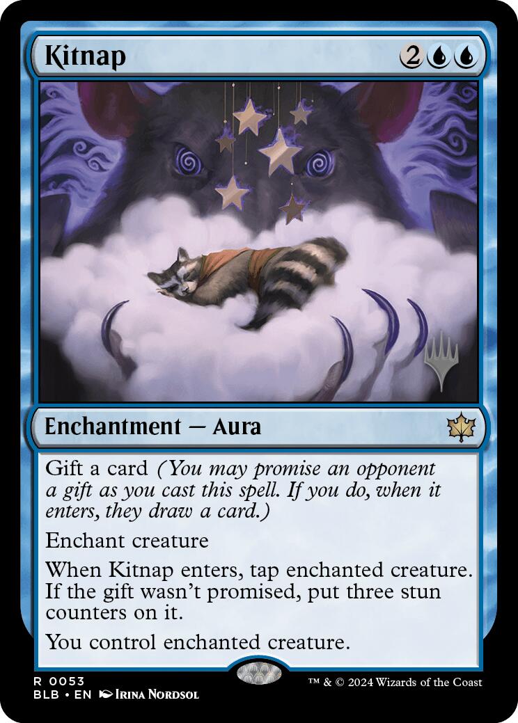 Kitnap (Promo Pack) [Bloomburrow Promos] [Foil]