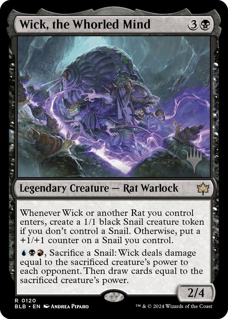Wick, the Whorled Mind (Promo Pack) [Bloomburrow Promos] [Foil]