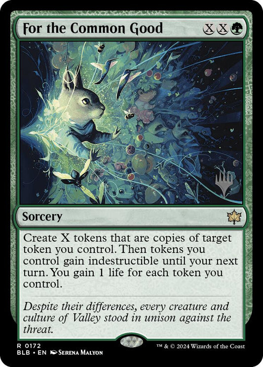 For the Common Good (Promo Pack) [Bloomburrow Promos] [Foil]