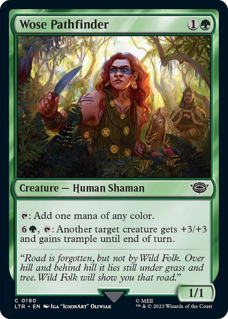 Wose Pathfinder [The Lord of the Rings: Tales of Middle-Earth] [Foil]