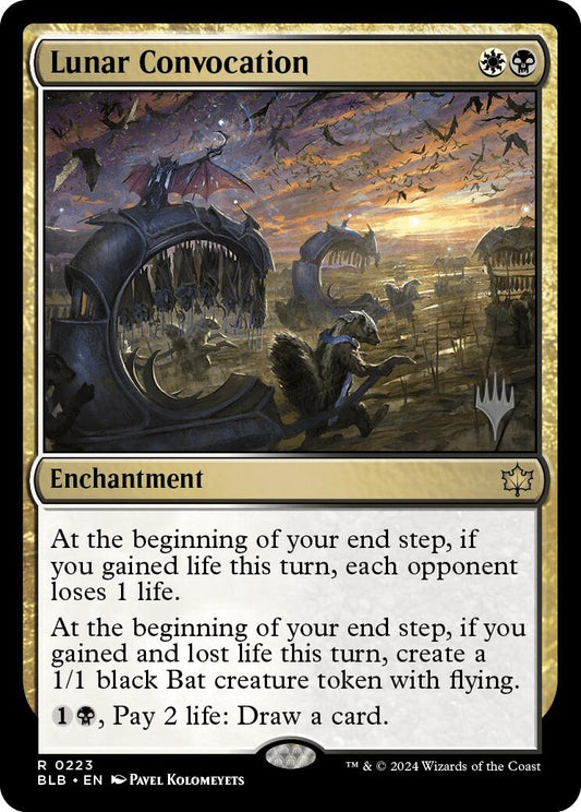 Lunar Convocation (Promo Pack) [Bloomburrow Promos] [Foil]