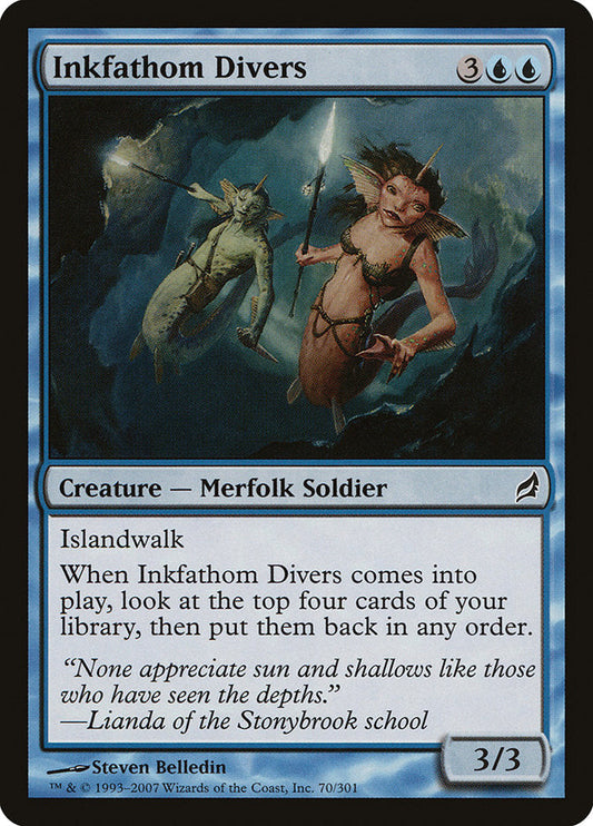 Inkfathom Divers [Lorwyn] [Foil]