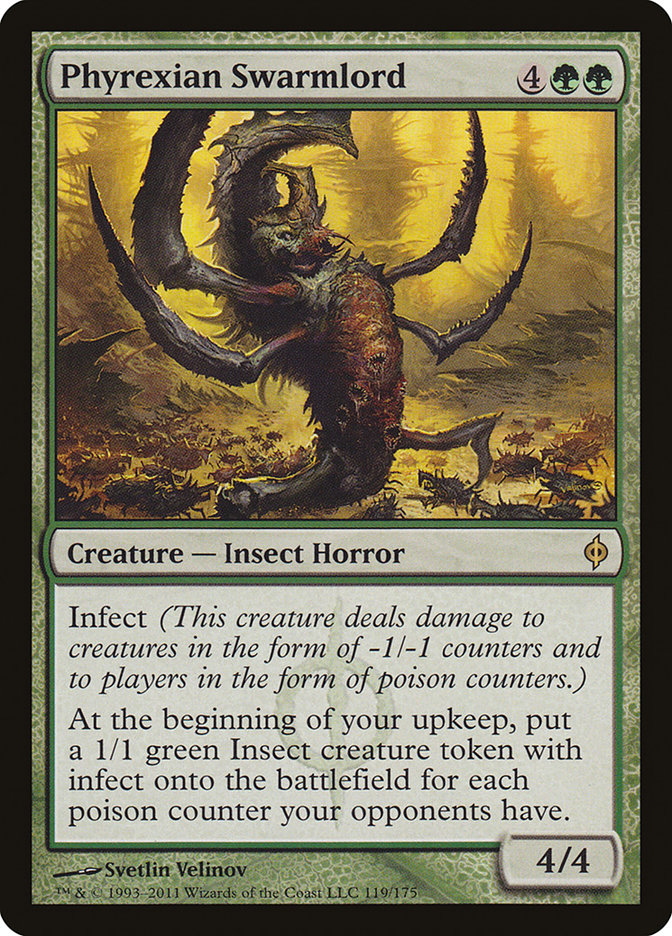 Phyrexian Swarmlord [New Phyrexia] [Foil]