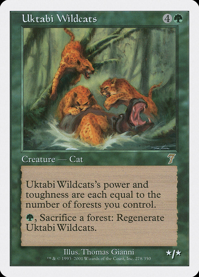 Uktabi Wildcats [Seventh Edition] [Foil]