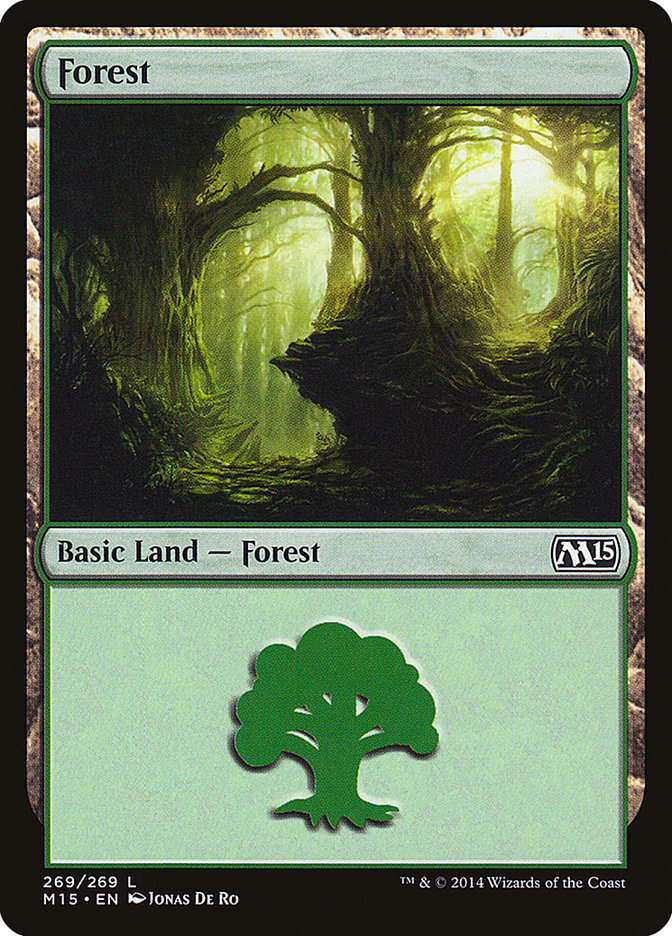 Forest (269) [Core Set 2015] [Foil]