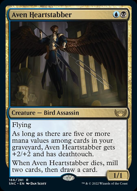Aven Heartstabber [Streets of New Capenna] [Foil]