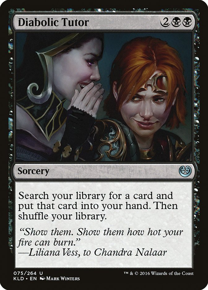 Diabolic Tutor [Kaladesh] [Foil]