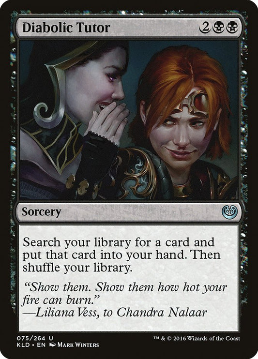 Diabolic Tutor [Kaladesh] [Foil]