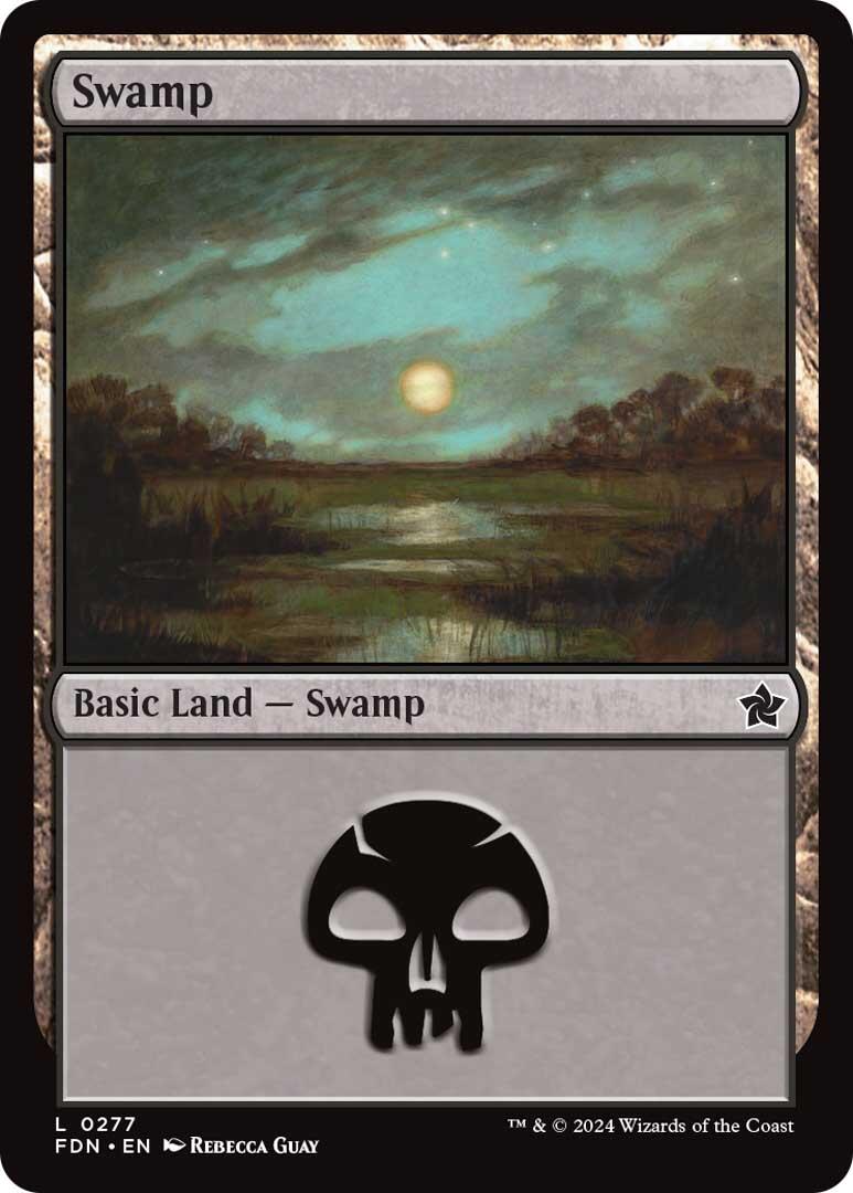 Swamp (0277) [Foundations] [Foil]