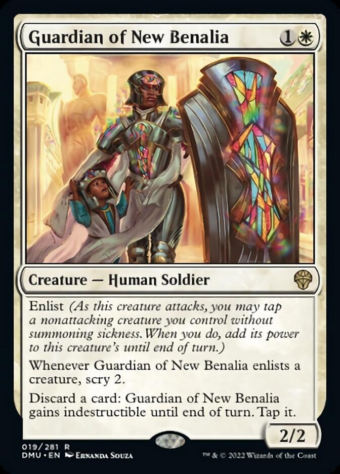 Guardian of New Benalia [Dominaria United] [Foil]