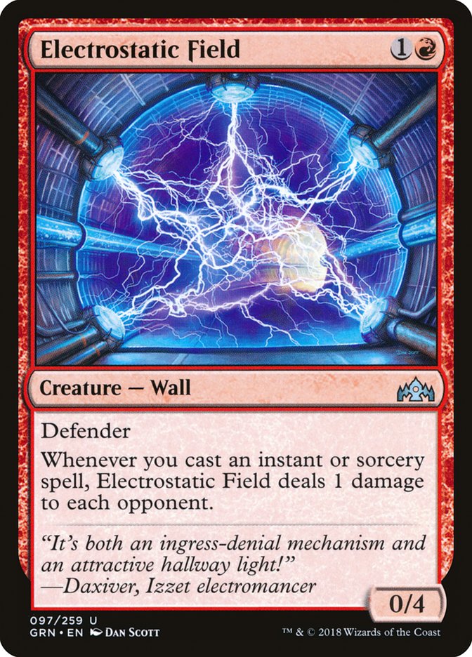 Electrostatic Field [Guilds of Ravnica] [Foil]