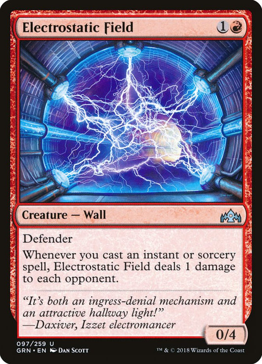 Electrostatic Field [Guilds of Ravnica] [Foil]