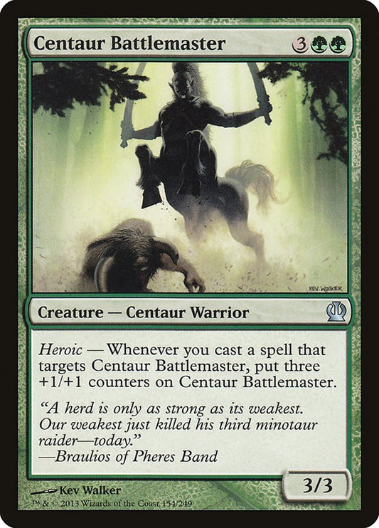 Centaur Battlemaster [Theros] [Foil]