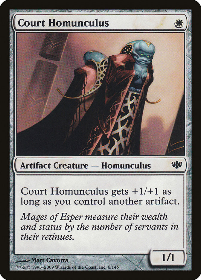 Court Homunculus [Conflux] [Foil]