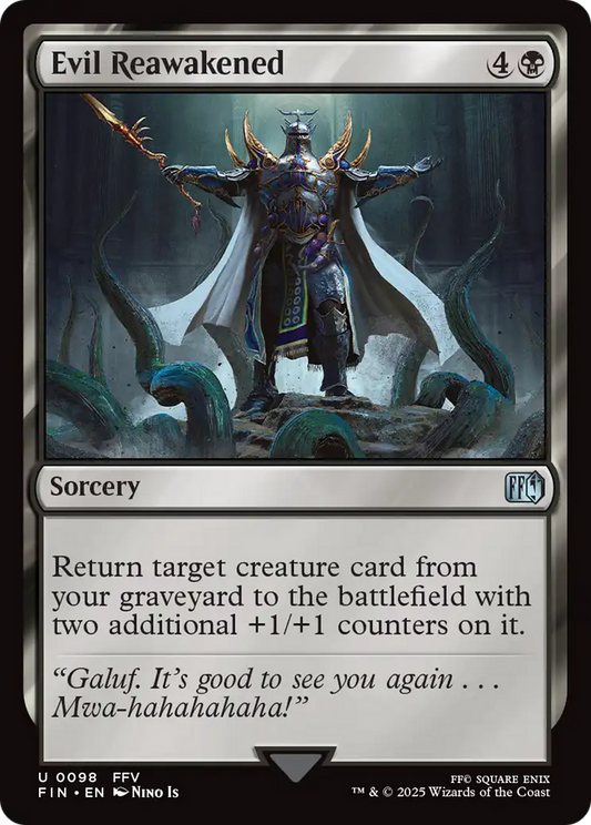 Evil Reawakened [FINAL FANTASY] [Foil]