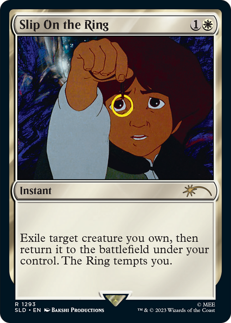Slip on the Ring [Secret Lair Drop Series] [Foil]