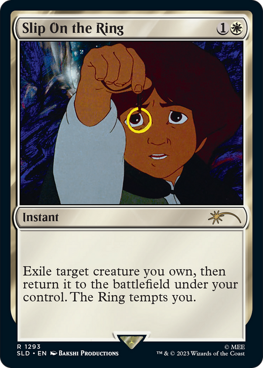 Slip on the Ring [Secret Lair Drop Series] [Foil]