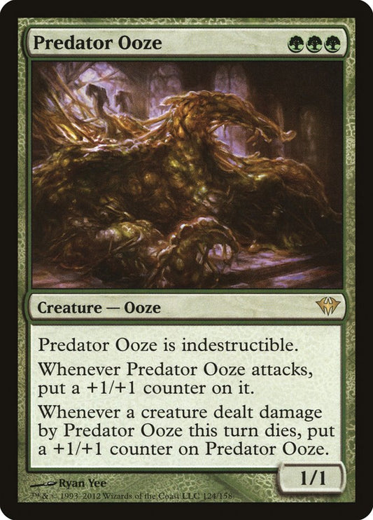 Predator Ooze [Dark Ascension] [Foil]