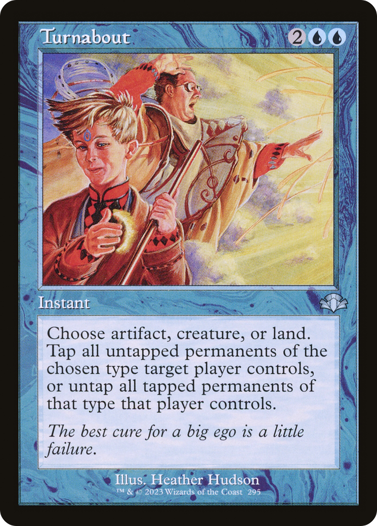 Turnabout (Retro) [Dominaria Remastered] [Foil]