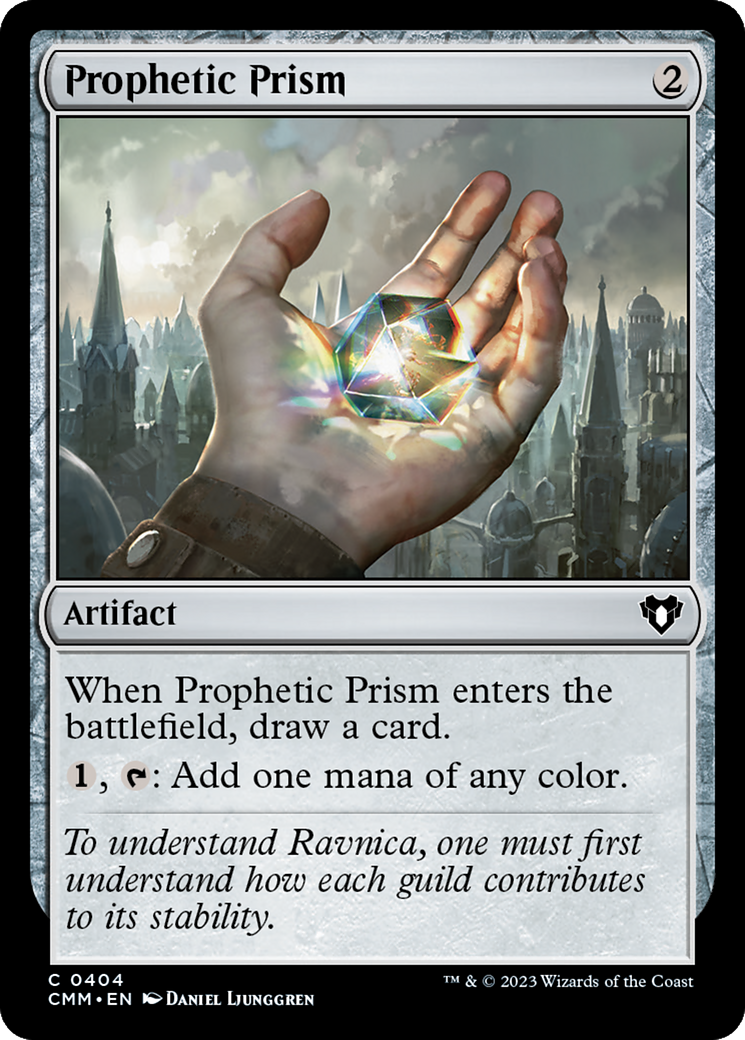 Prophetic Prism [Commander Masters] [Foil]