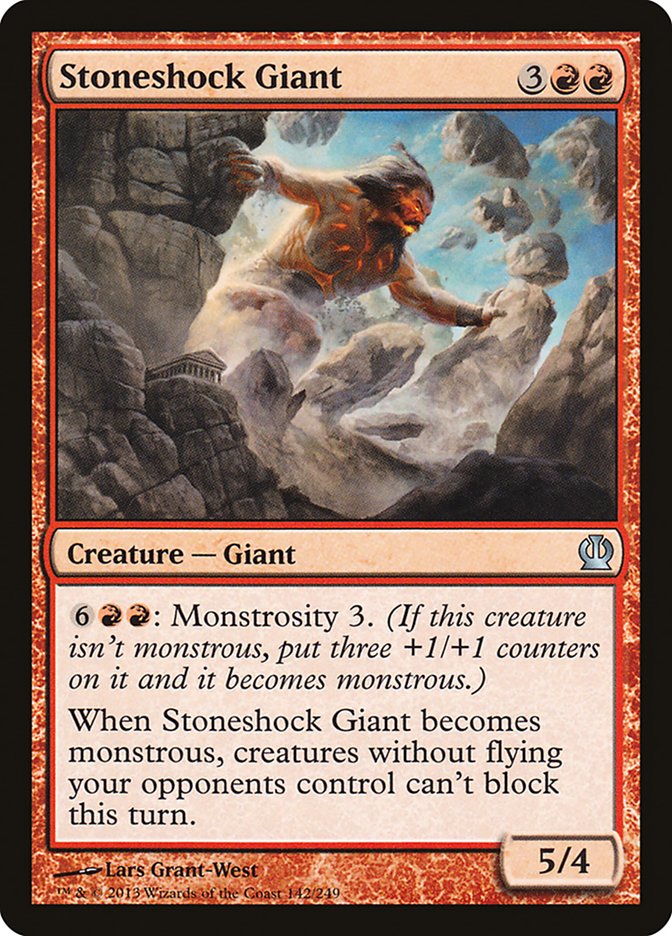 Stoneshock Giant [Theros] [Foil]