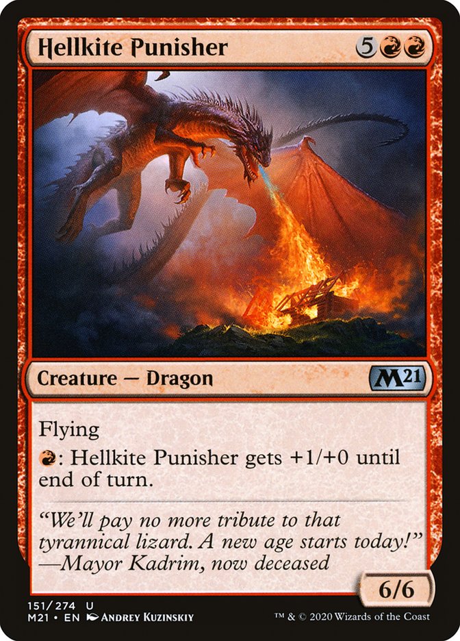 Hellkite Punisher [Core Set 2021] [Foil]