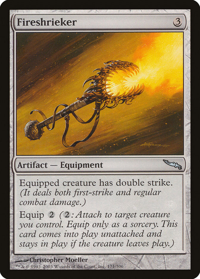 Fireshrieker [Mirrodin] [Foil]