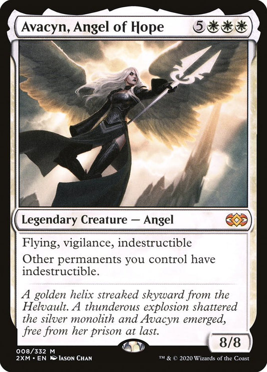 Avacyn, Angel of Hope [Double Masters] [Foil]