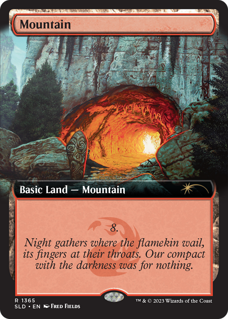 Mountain (1365) [Secret Lair Drop Series] [Foil]