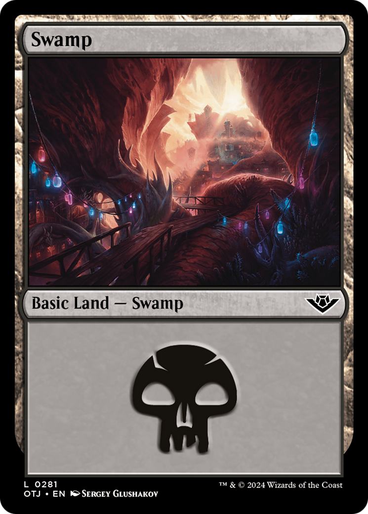 Swamp (0281) [Outlaws of Thunder Junction] [Foil]