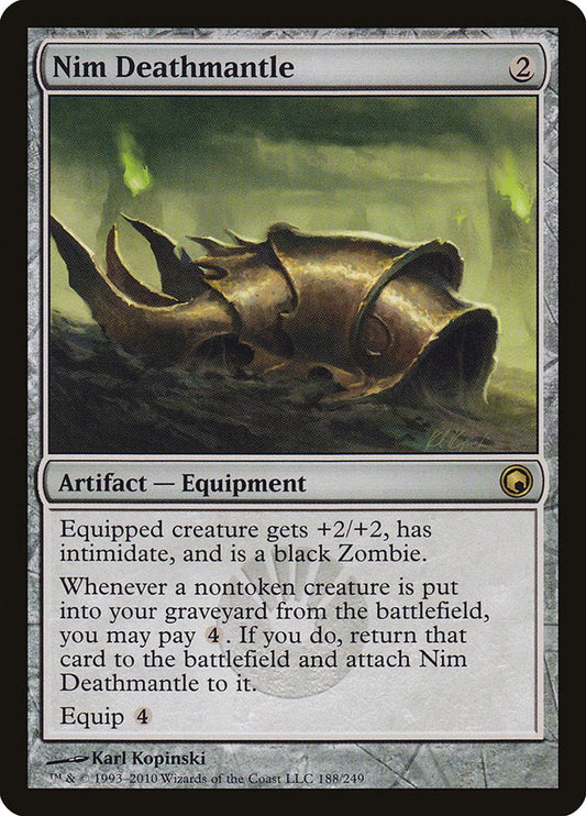 Nim Deathmantle [Scars of Mirrodin] [Foil]