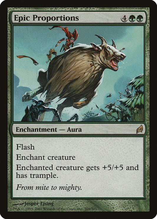 Epic Proportions [Lorwyn] [Foil]