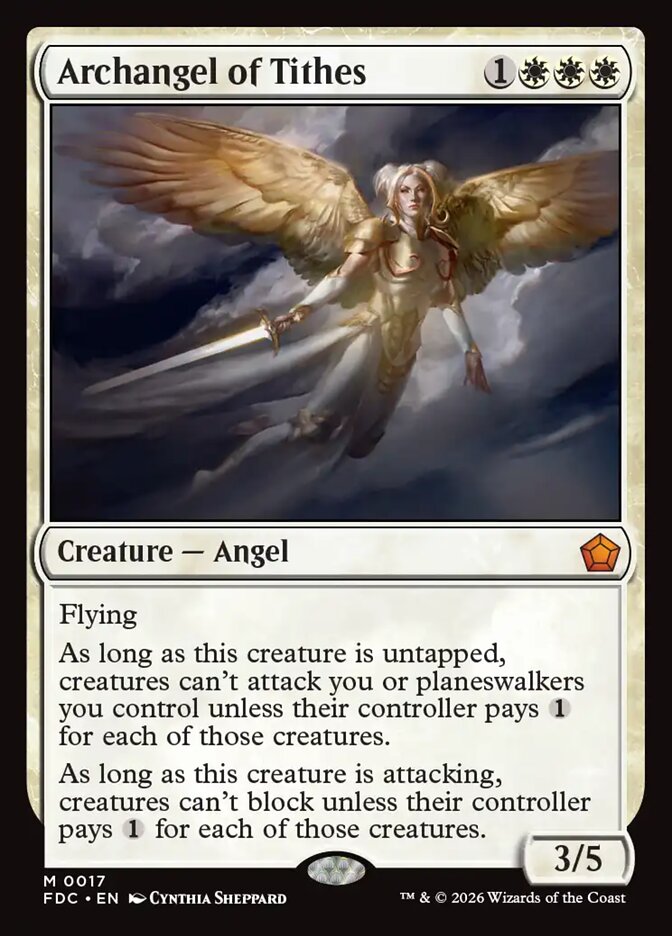 Archangel of Tithes [Foundations Commander]