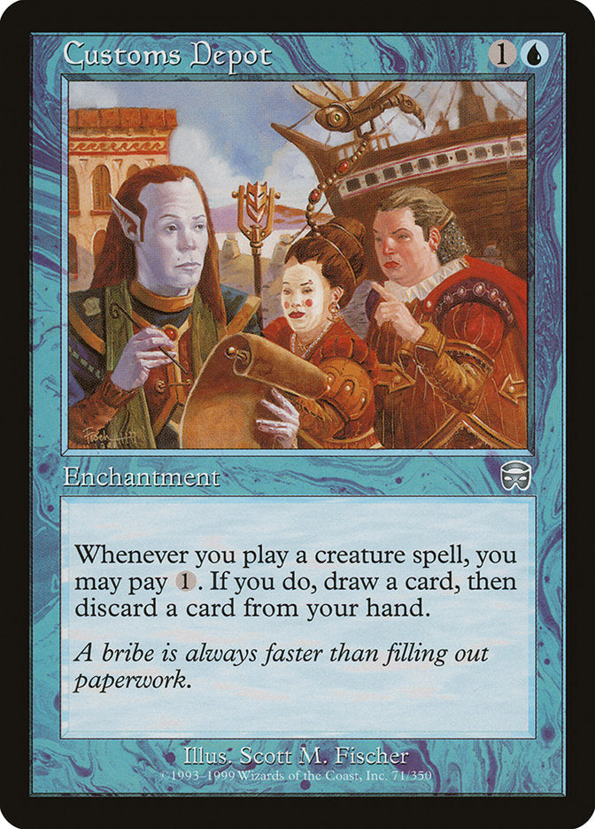 Customs Depot [Mercadian Masques] [Foil]