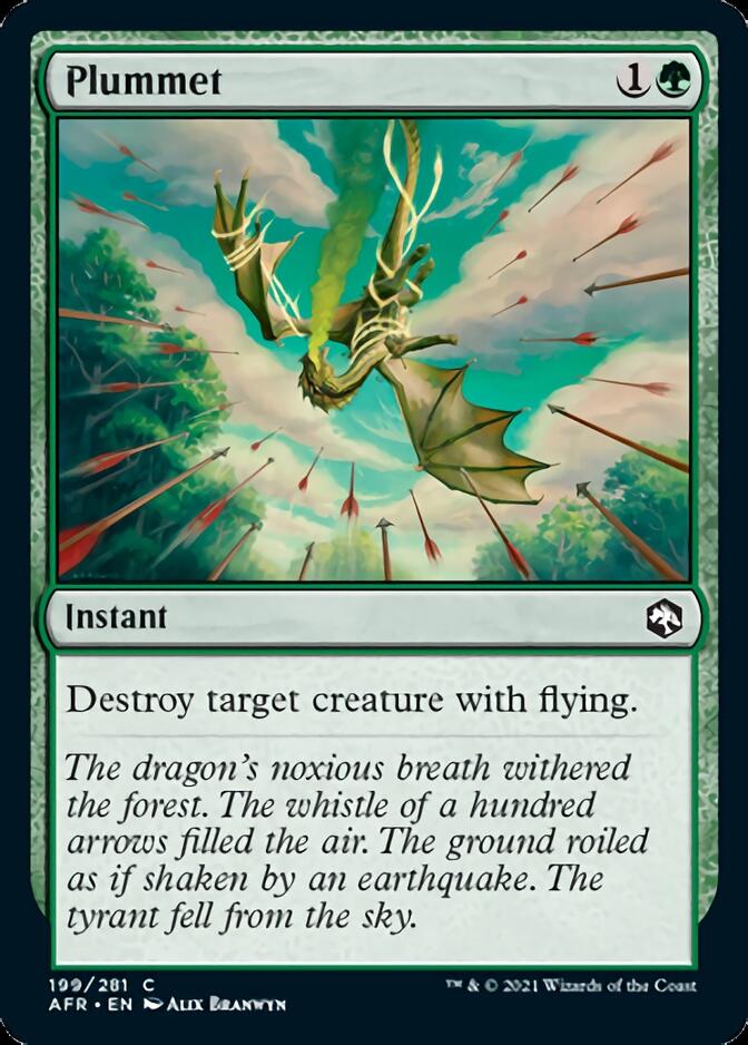 Plummet [Dungeons & Dragons: Adventures in the Forgotten Realms] [Foil]