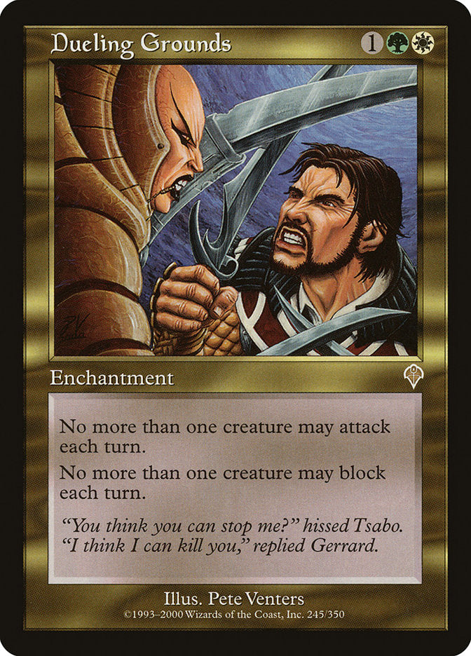 Dueling Grounds [Invasion] [Foil]