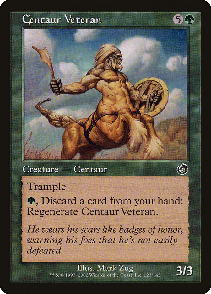 Centaur Veteran [Torment] [Foil]