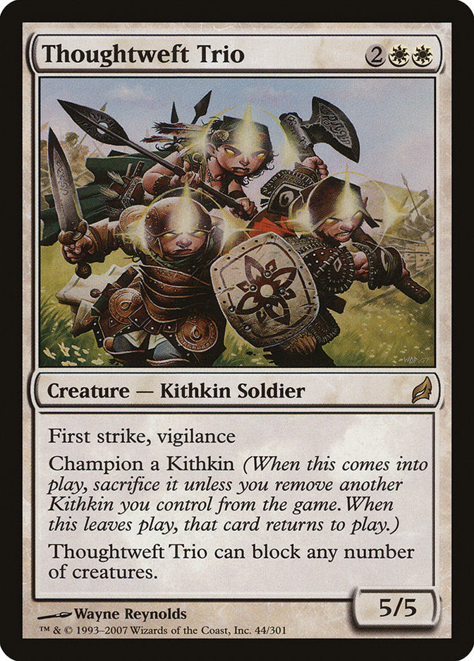 Thoughtweft Trio [Lorwyn] [Foil]