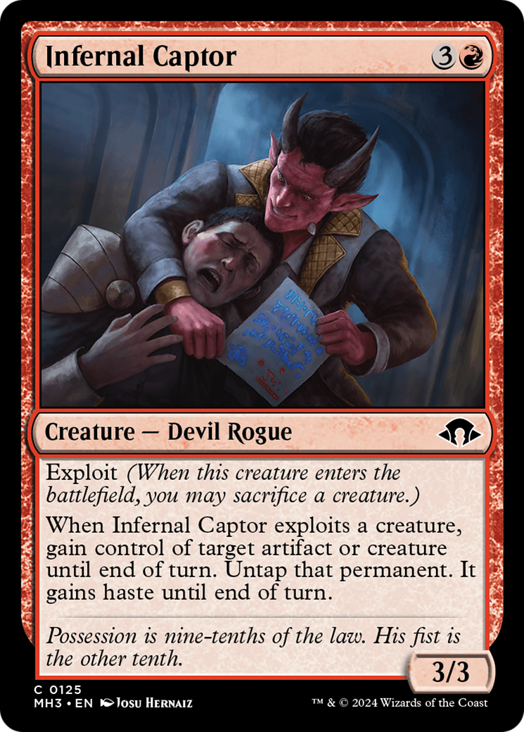 Infernal Captor [Modern Horizons 3] [Foil]