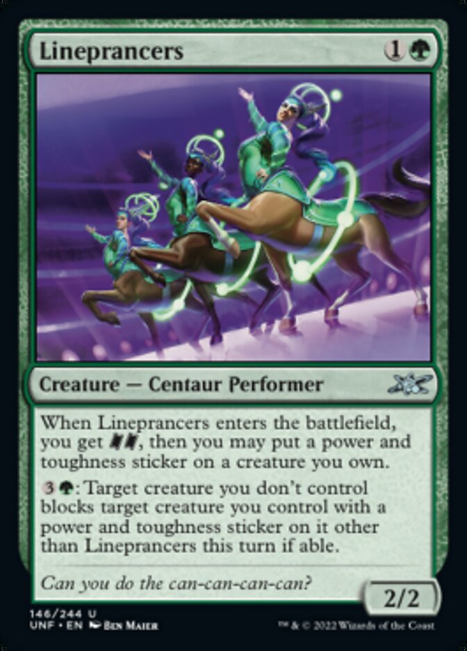 Lineprancers [Unfinity] [Foil]