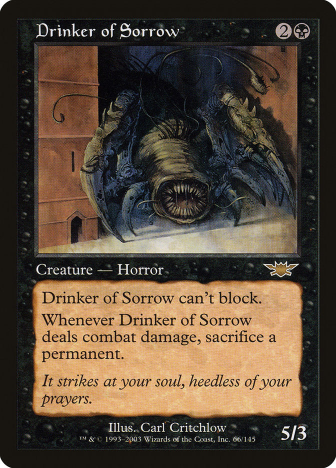 Drinker of Sorrow [Legions] [Foil]