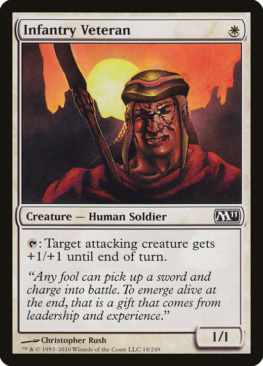 Infantry Veteran [Core Set 2011]